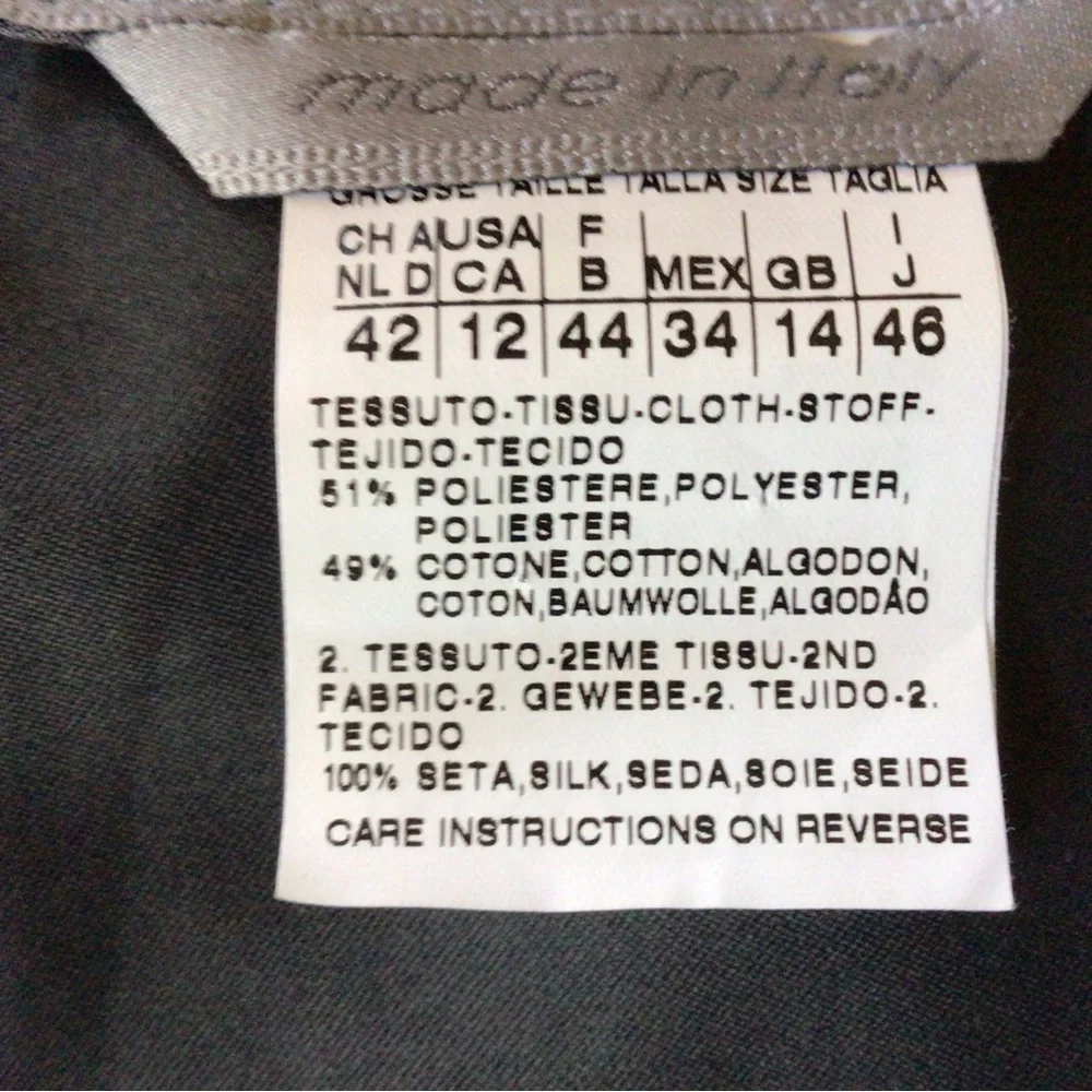 Max Mara sportmax dress, gunmetal grey, 12 - Picture 8 of 8